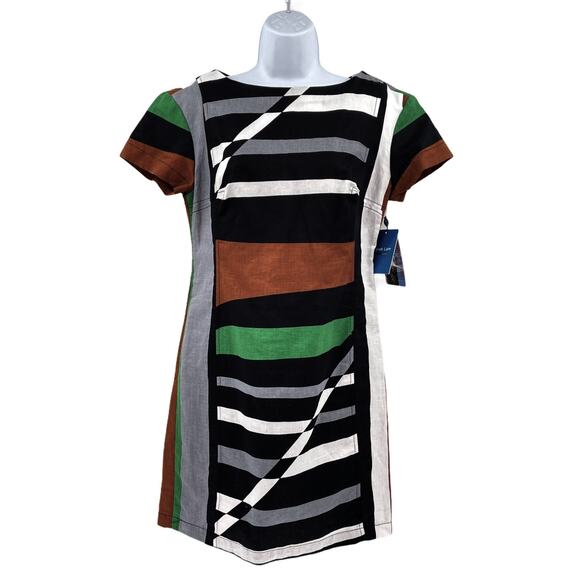 Derek Lam for Design Nation Shift Dress Striped - Picture 6 of 13